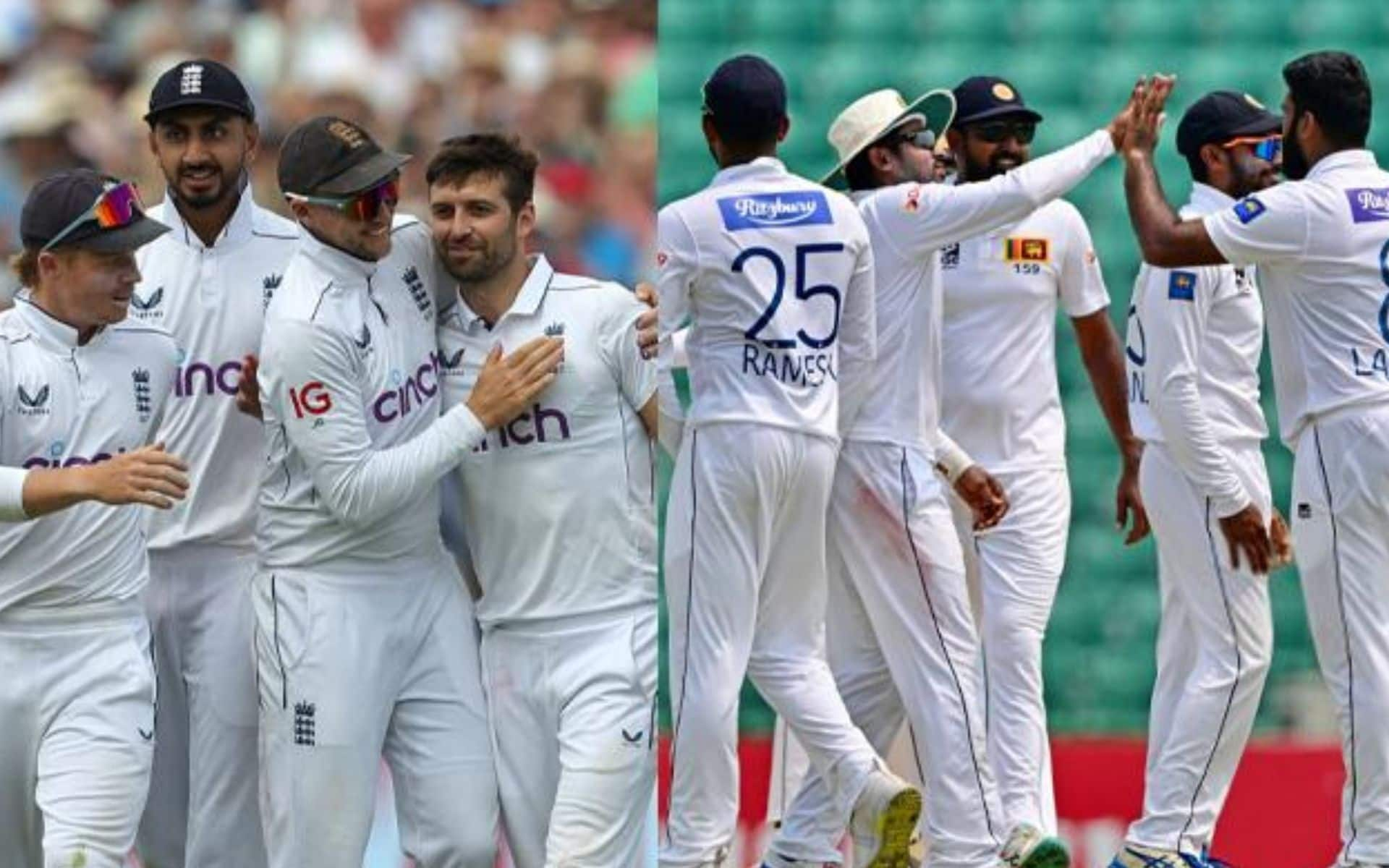 England Vs Sri Lanka Head-To-Head Record In Tests